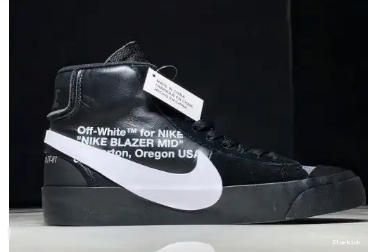 AA3832-001 Grim O-W Blazer Reaper Mid  Nike 0704